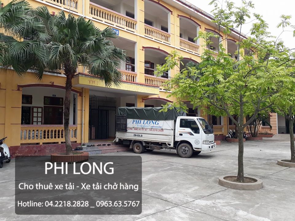 Dịch vụ cho thuê xe tải chở hàng giá rẻ tại phố Lê Hồng Phong