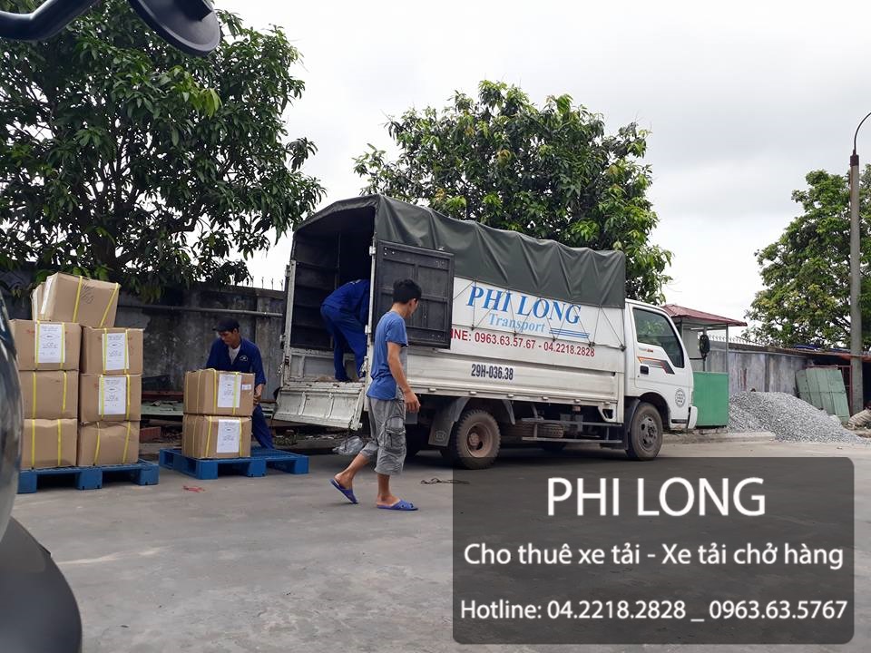 Taxi tải chuyển nhà trọn gói Phi Long tại phố Ngô Thi Sỹ