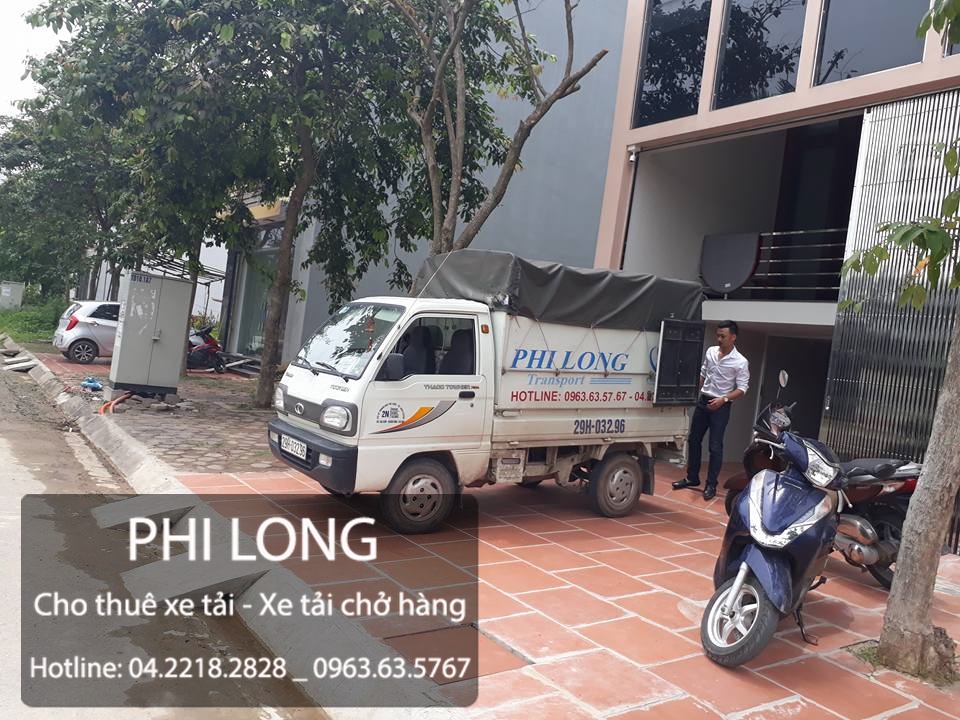 Dịch vụ cho thuê xe tải giá rẻ chuyên nghiệp tại phố Nhuệ Giang