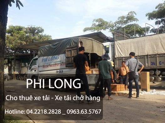 Cho thuê xe tải giá rẻ chuyên nghiệp tại phố Nhuệ Giang