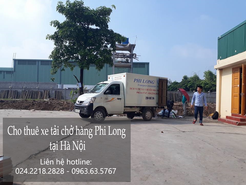 Dịch vụ xe tải cho thuê tại phố Đức Giang