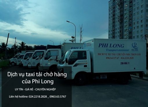 Dịch vụ xe tải chở hàng tại phố Phú Thượng