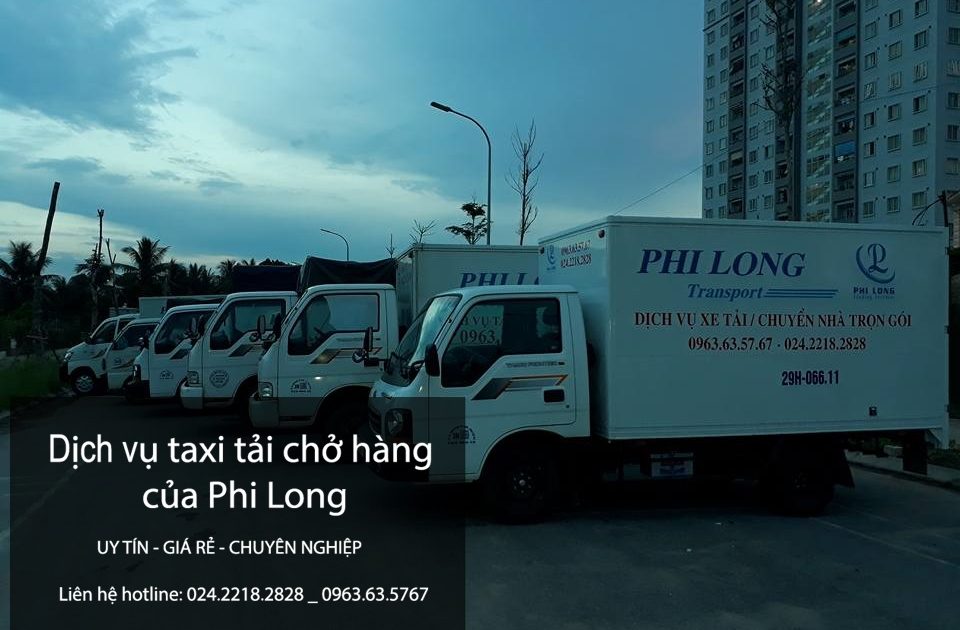 Dịch vụ xe tải chở hàng tại phố Phú Thượng