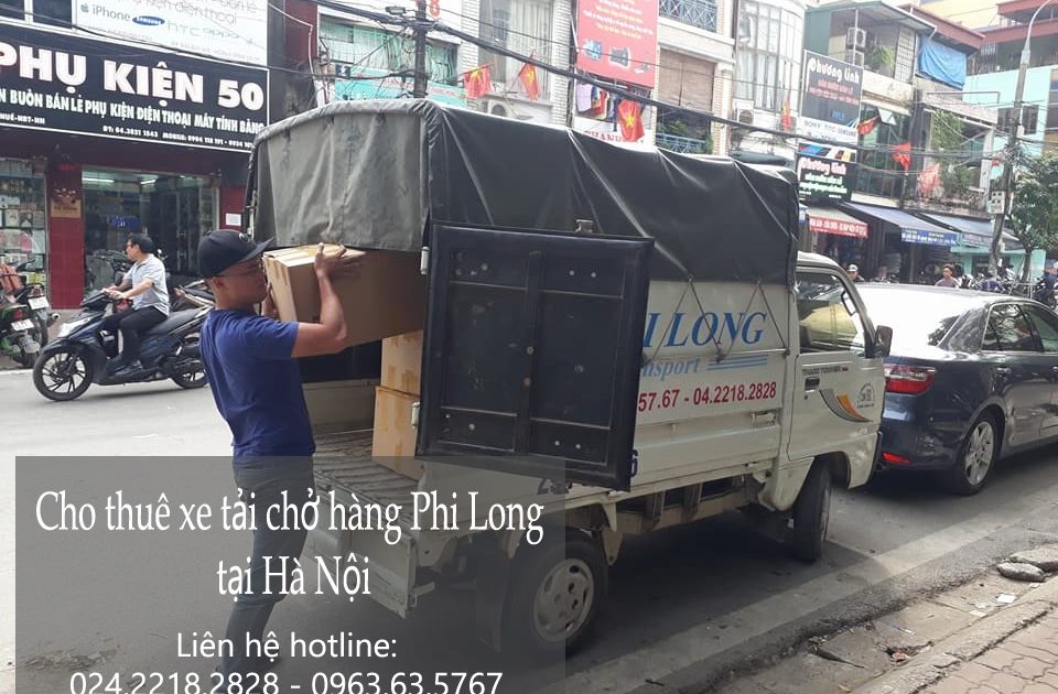 Dịch vụ cho thuê xe tải chuyển văn phòng tại phố Vũ Xuân Thiều