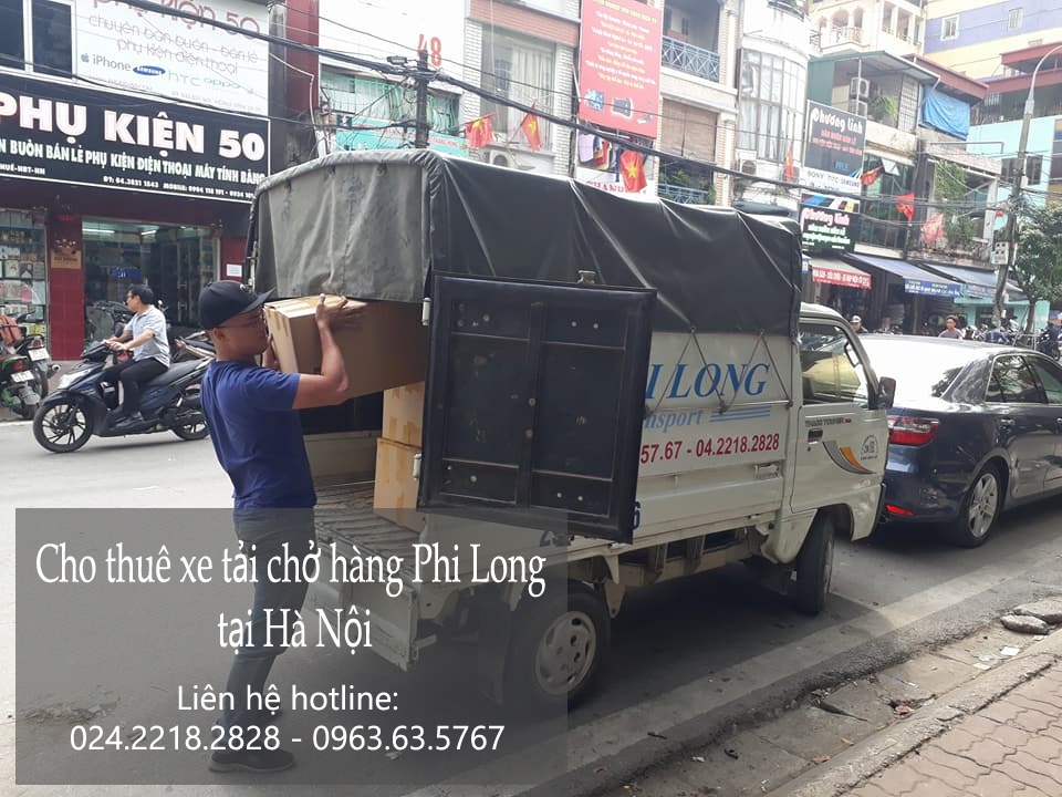 Dịch vụ cho thuê xe tải chuyển văn phòng tại phố Vũ Xuân Thiều