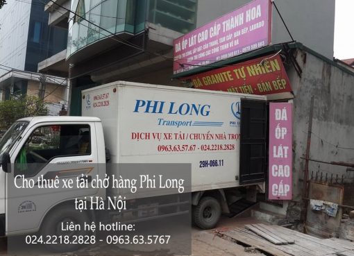 Dịch vụ xe tải vận chuyển hàng hóa tại phố Thanh Bình