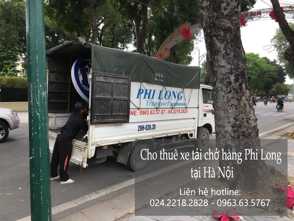 Dịch vụ xe tải Phi Long tại phố Hoàng Văn Thái