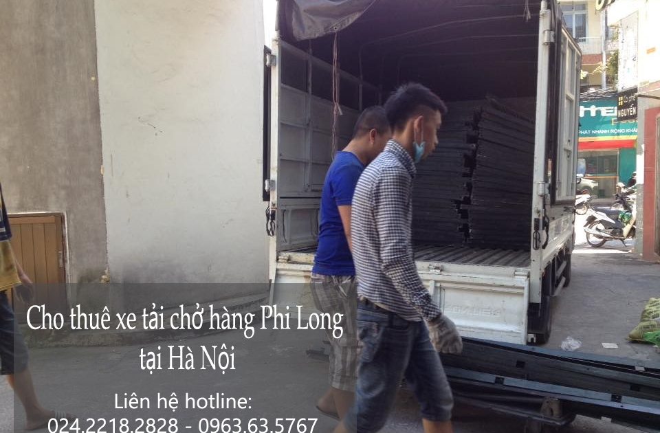 Dịch vụ xe tải chuyển nhà tại phố Hương Viên