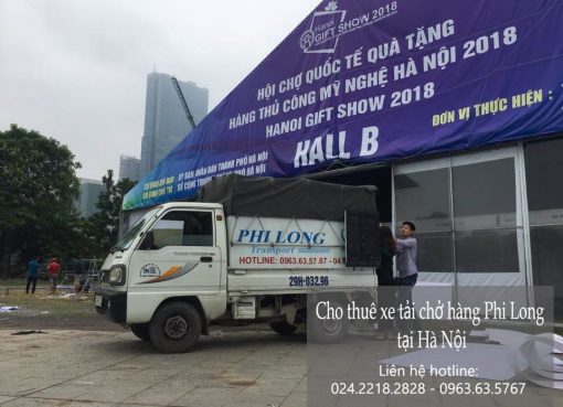 Dịch vụ xe tải chuyển nhà giá rẻ tại phố Hoa Bằng