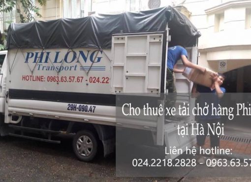 Dịch vụ xe tải chở hàng thuê tại phố Chu Huy Mân