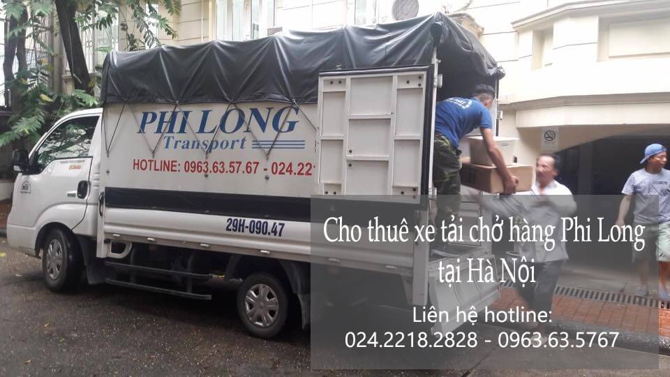 Dịch vụ xe tải chuyển nhà tại phố Hoàng Ngân