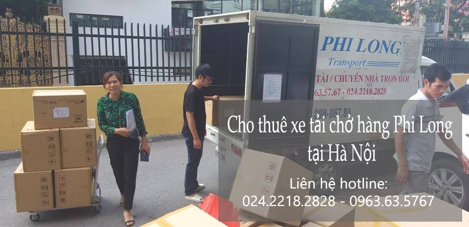 Dịch vụ xe tải chuyển nhà giá rẻ tại phố Nguyễn Khoái