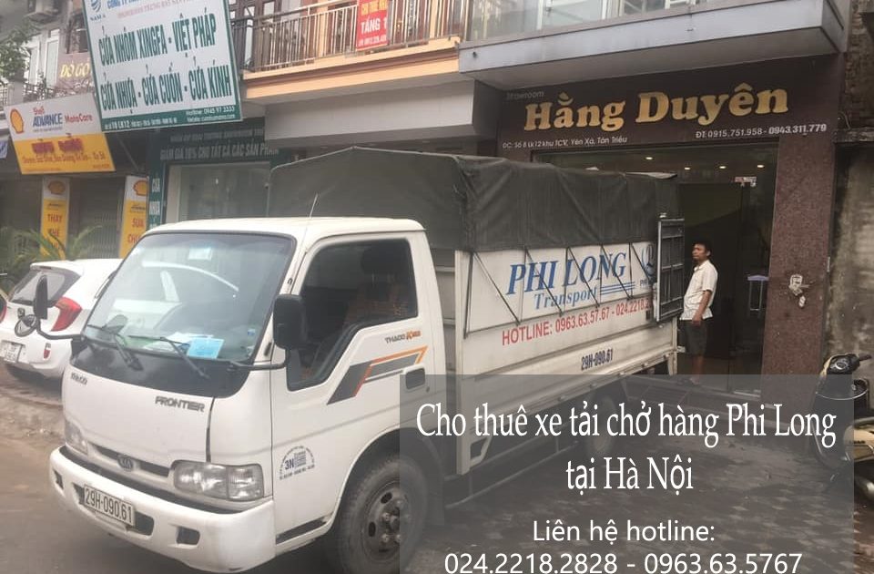 Dịch vụ xe tải chở hàng thuê tại phố Nguyễn Xí