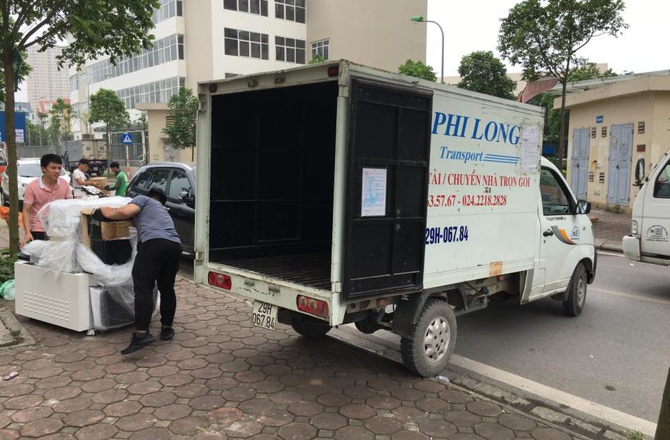 Dịch vụ xe tải Phi Long tại phố Phan Bá Vành