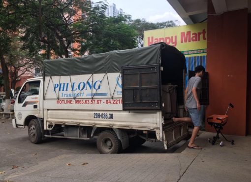 Dịch vụ xe tải tại phố Hà Trung