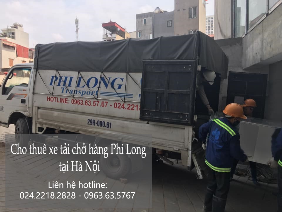 Dịch vụ xe tải Phi Long tại phố Đức Giang