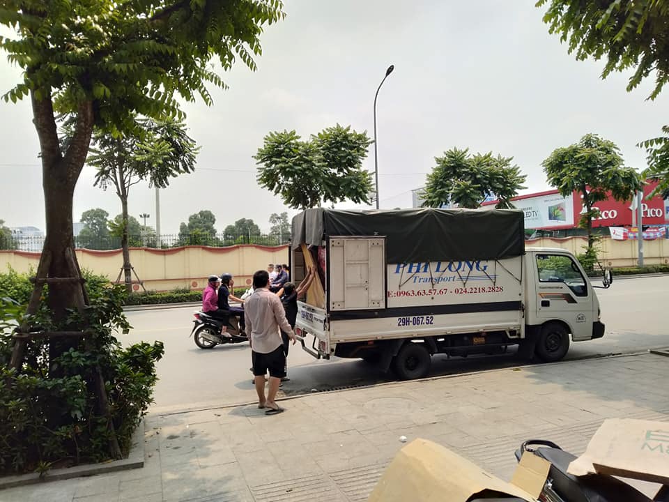 Dịch vụ cho thuê taxi tải Phi Long tại phố Đỗ Đình Thiện