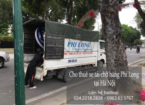 Dịch vụ xe tải giá rẻ Phi Long tại phố Hoàng Quốc Việt
