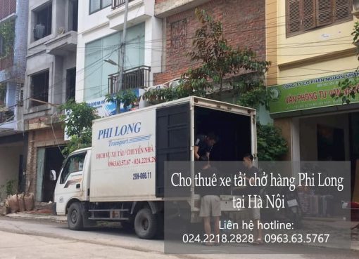 Xe tải vận chuyển Phi Long tại xã Kim Lan