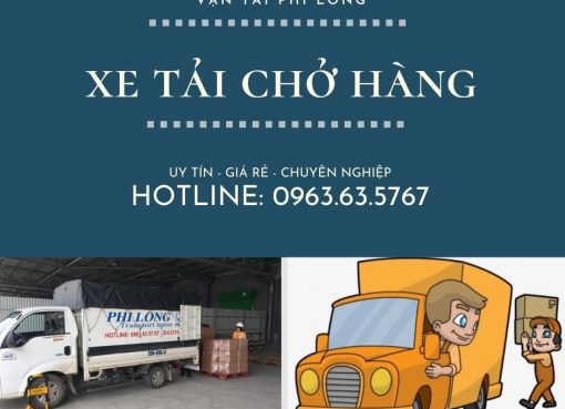 Dịch vụ xe tải chở hàng Phi Long tại xã Vân Từ