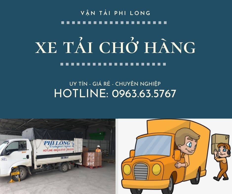 Dịch vụ xe tải Phi Long tại xã Phú Yên
