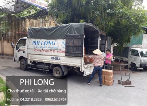 Dịch vụ taxi tải giá rẻ của phi long tại đường Lâm Hạ