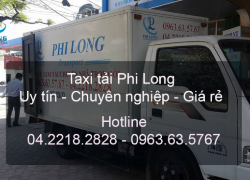Dịch vụ xe tải Phi Long tại đường Việt Hưng