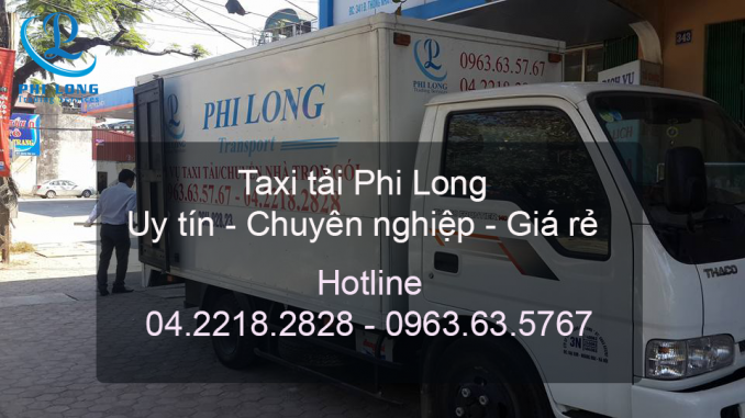 Dịch vụ taxi tải từ đường Lĩnh Nam đi Hưng Yên