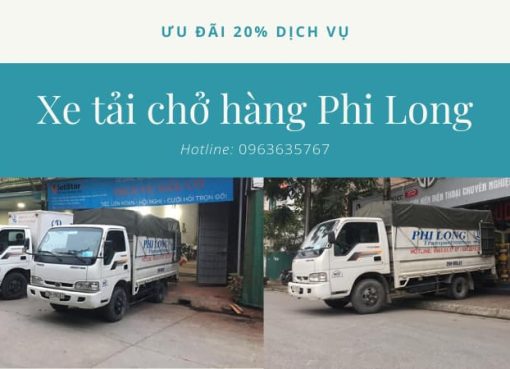 Dịch vụ taxi tải phố Trung Kiên đi Quảng Ninh