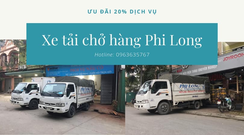 Dịch vụ taxi tải phố Trung Kiên đi Quảng Ninh