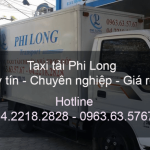 Dịch vụ xe tải tại đường Nguyễn Lam đi Hòa Bình