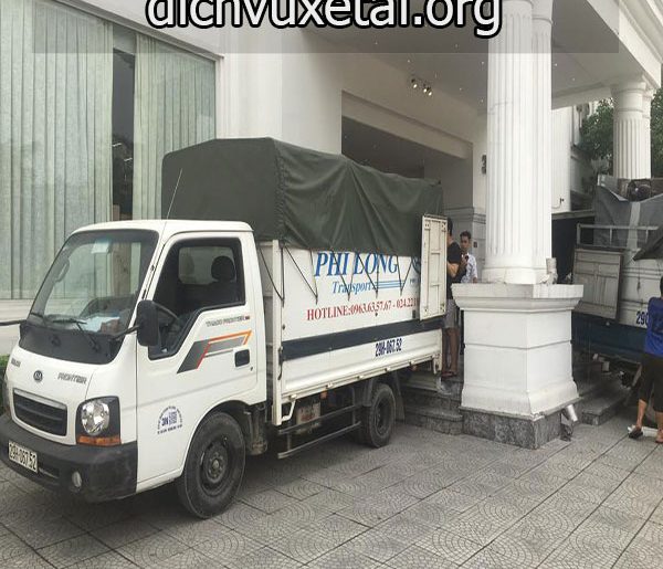 dịch vụ xe tải tại khu đô thị bắc linh đàm