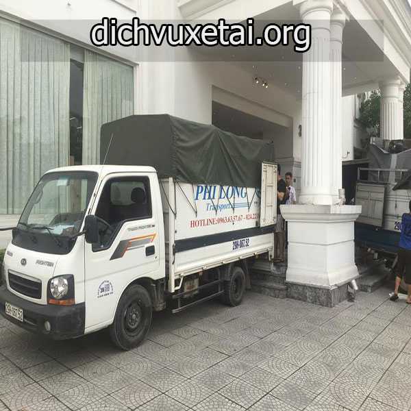 Dịch vụ xe tải chung cư Phú Thịnh Green Park